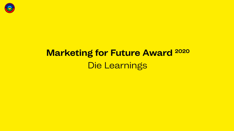 Marketing For Future Award 2020 - Die Learnings